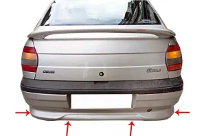 Fiat Siena 1996-2012 (Type 178 sedan) uyumlu Arka Tampon Altı Fiber 1998-2002 modelleri DRS Tuning'de. Kaliteli malzeme, hızlı kargo ve güvenli alışverişle