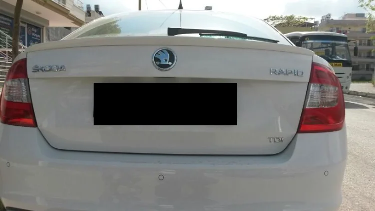 Skoda Rapid Uyumlu Spoiler Sedan