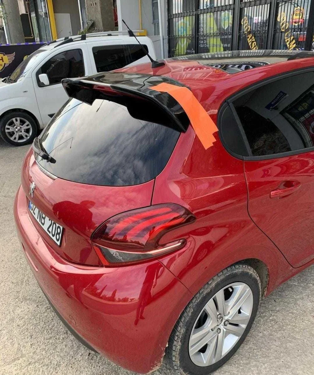 Drs Tuning Peugeot 208 Uyumlu Spoiler Boyalı