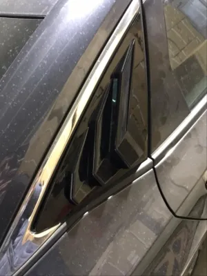 Drs Tuning 2022 Civic Uyumlu Kelebek Cam Kaplama - Piano Black - Görsel 4