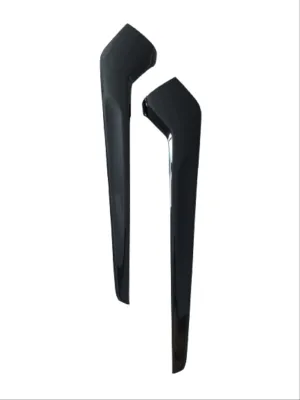2022 Civic Uyumlu Vites Kenar Kaplama 2 Parça - Piano Black thumb 2