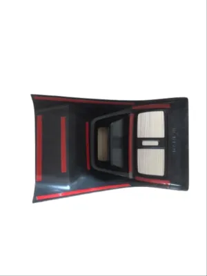 2022 Civic Uyumlu Arka Klima Panel Kaplama - Piano Black thumb 2