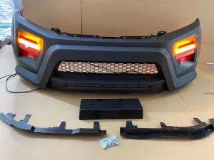 Drs Tuning Navara Np300 Uyumlu 2015+ Custom Ön Tampon & Panjur - Görsel 4