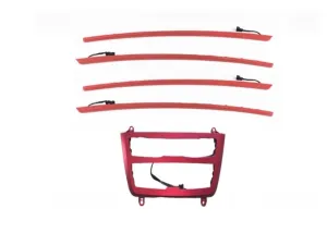 Bmw 3 Uyumlu Serisi F30 Ambians Set (Klima Panel Ve Kapılar) - Kırmızı RenkDRS Tuning kalitesiyle tanışın! Özel olarak BMW F30 model araçlar için üretilen bu ür