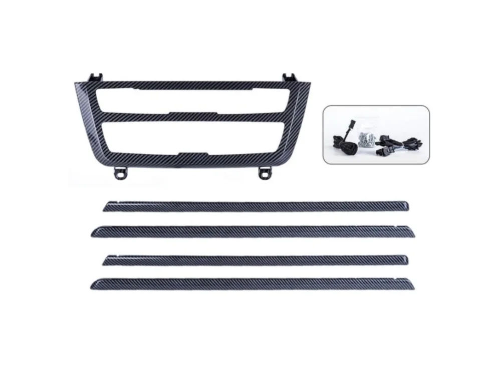 Drs Tuning Bmw 3 Uyumlu Serisi F30 Ambians Set (Klima Panel Ve Kapılar) - Karbon Renk