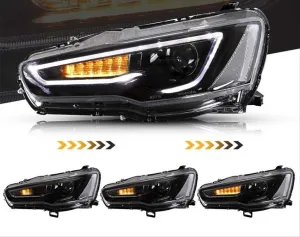 Mitsubishi Lancer Uyumlu LED Far 2008+ thumb 2