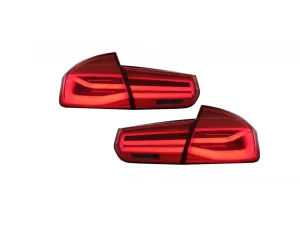 Drs Tuning Bmw 3 Uyumlu Serisi F30 F35 2012-2015 Lci LED Stop - Kırmızı - Görsel 2