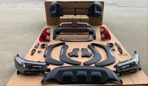 Drs Tuning Toyota Hilux Uyumlu Revo 2016-2020 İçin 2021+ Rocco Dönüşüm Far Stop Dahil (Full Facelift) - Görsel 4
