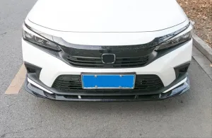 Drs Tuning 2022 Civic Uyumlu Piano Black Ön Lip (Parlak Siyah-3 Parça)