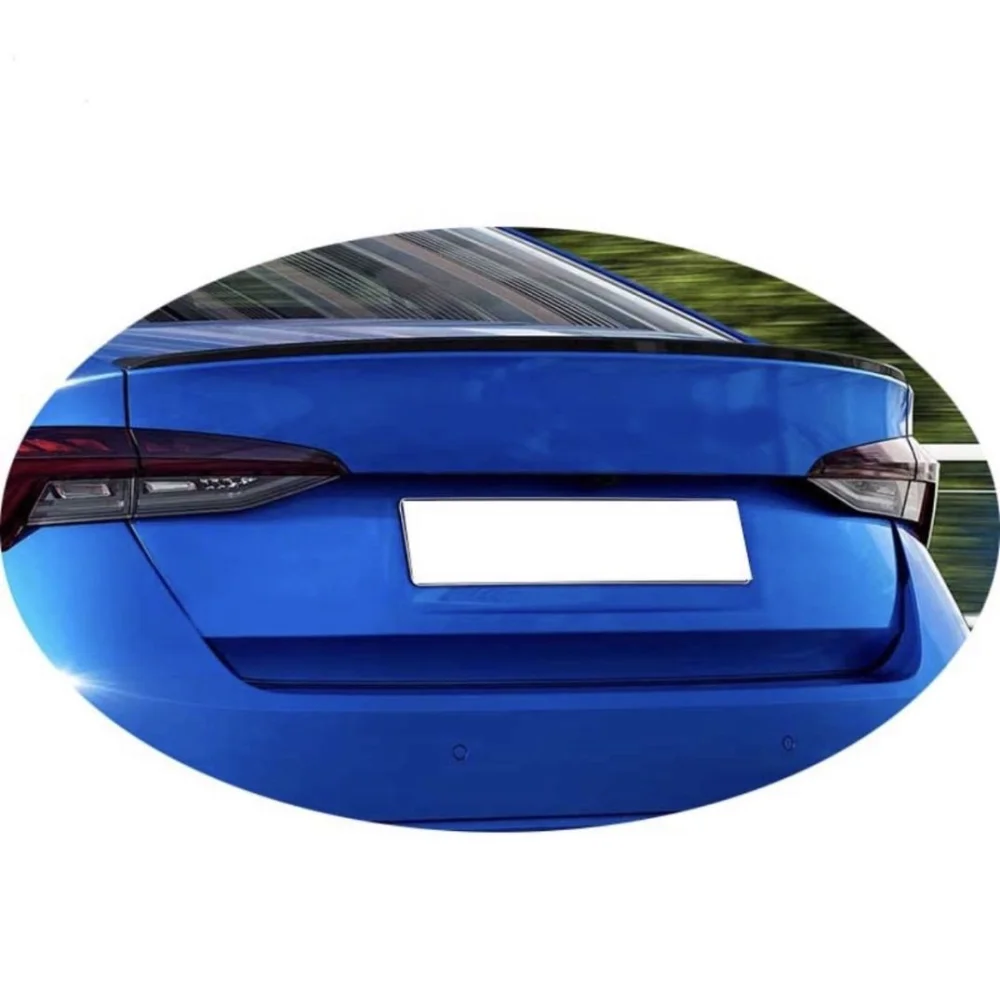 Drs Tuning Skoda Octavia Uyumlu 2021+ Hybrıd Spoiler (Piano Black)
