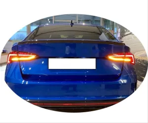 Drs Tuning Skoda Octavia Uyumlu 2021+ Hybrıd Spoiler (Piano Black) - Görsel 2