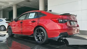 Drs Tuning 2022 Civic Uyumlu Rs Spoiler - Piano Black (Parlak Siyah)