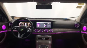 Drs Tuning Mercedes W213 Uyumlu E Serisi 2018+ 64 Renk Ön Havalandırma Menfez Seti Ambians Set (Multicolor) - Görsel 2