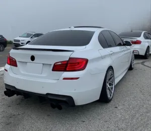 Drs Tuning Bmw 5 Uyumlu Serisi F10 2010-2016 M4 Spoiler - Piano Black (Parlak Siyah) - Görsel 3