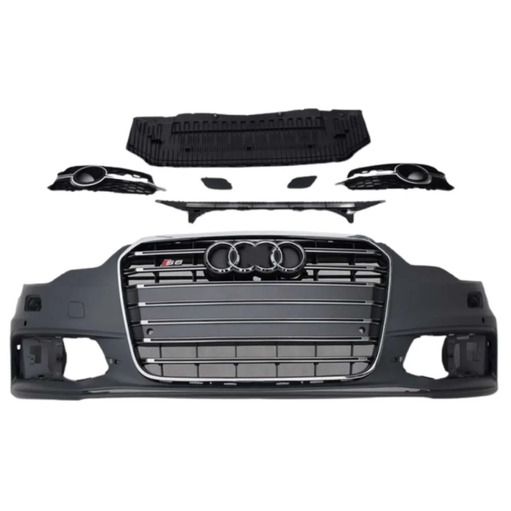 Drs Tuning Drs Tuning Audi A6 Uyumlu 2012-2014 S6 Ön Tampon Panjur Seti
