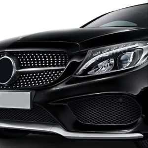 Drs Tuning Mercedes W205 Uyumlu C Serisi 2014-2018 Diamond Panjur - Gri - Görsel 4