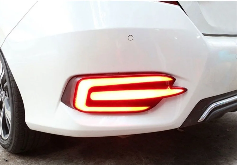 Drs Tuning Honda Civic Uyumlu Fc5 2016-2021 Arka Sis E Dizayn