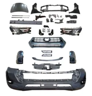 Toyota Hilux Uyumlu Vigo(2004-2015) Yeni Kasa Dönüşüm 2021 Revo Body Kit - Full SetDRS Tuning kalitesiyle tanışın! Özel olarak Toyota  model araçlar için üretil
