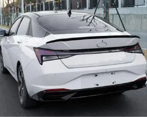 Drs Tuning Hyundai Elantra Uyumlu 2021+ Spoiler - Piano Black (Parlak Siyah) - Görsel 2