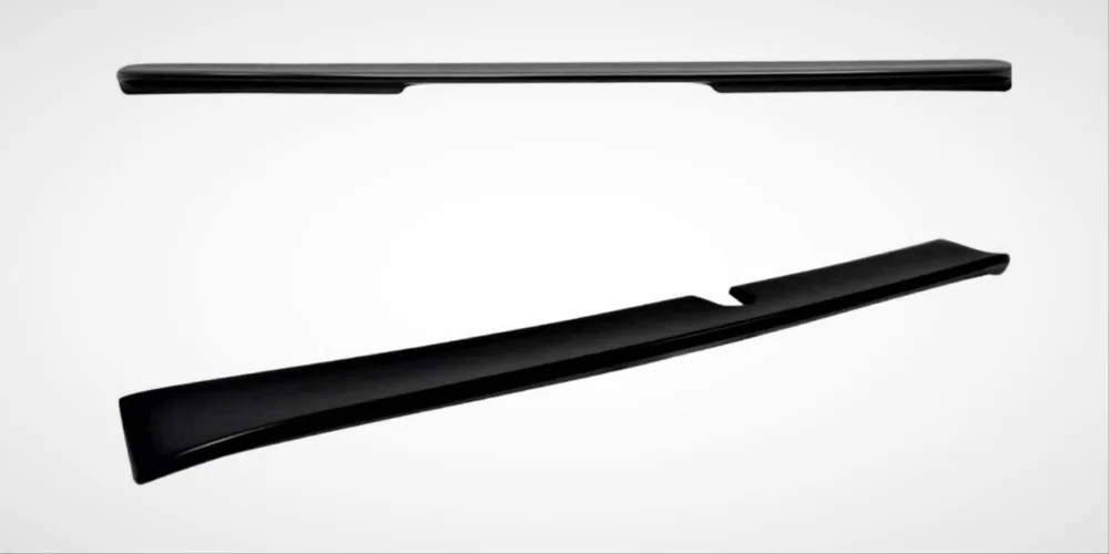 Drs Tuning Mercedes W211 Uyumlu (2000-2008) E Serisi Cam Üstü Spoiler - Piano Black (Parlak Siyah)