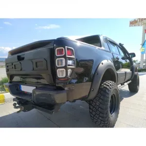 Drs Tuning Ranger Uyumlu 2012-2021 2 Parça Bagaj Kapak Kaplama 2012-2021 T6 T7 T8 - Görsel 4