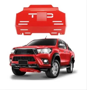 Drs Tuning Toyota Hilux Uyumlu Revo ( 2016-2019) Trd Tampon Alt Koruma (Kırmızı) - Görsel 3