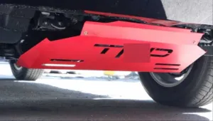 Drs Tuning Toyota Hilux Uyumlu Revo ( 2016-2019) Trd Tampon Alt Koruma (Kırmızı) - Görsel 4