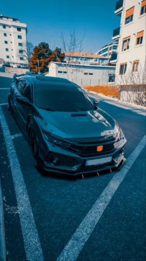 Drs Tuning Honda Civic Uyumlu Fc5 Karbon Type-R Kaput - Görsel 2