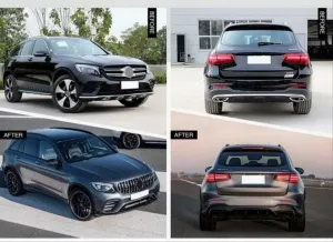 Mercedes X253 Uyumlu Glc 2017+ Amg63S Body Kit thumb 2