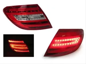 Mercedes W204 Uyumlu C Serisi Facelift LED Stop thumb 2