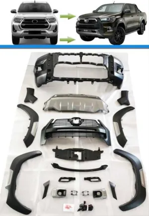Toyota Hilux Uyumlu Revo 2020+ İçin 2021 Rocco FaceliftDRS Tuning kalitesiyle tanışın! Özel olarak Toyota  model araçlar için üretilen bu ürün, otomobilinizin h