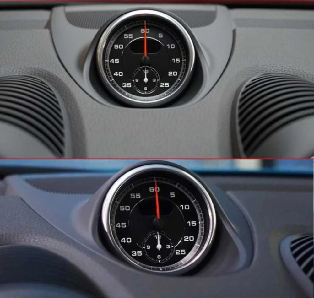Drs Tuning Porsche 718 Uyumlu 2016+ Siyah Bakalit Ve Siyah Chrono Takım