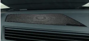 Volkswagen Golf Uyumlu 8 Harman Kardon Hoparlör Kaplama - Titanyum Siyah thumb 2