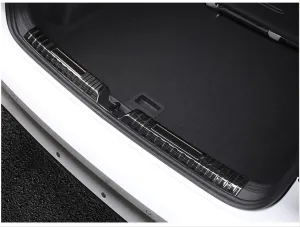 Volkswagen Golf Uyumlu 8 Bagaj Eşik Koruma - Titanyum Siyah thumb 3