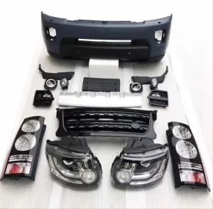 Drs Tuning Land Rover Uyumlu Discovery 3 İçin Discovery 4 Dönüşüm Body Kit ( Facelift) (2009-2013) - Görsel 2