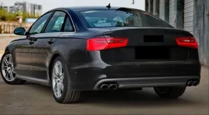 Drs Tuning Drs Tuning Audi A6 Uyumlu 2012-2015 S6 Difüzör - (Standart Tampon İçin) - Görsel 4