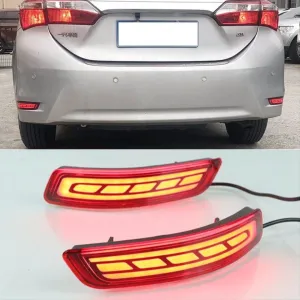 Drs Tuning Toyota Corolla Uyumlu Arka Sis Ledi 2014-2018 - Görsel 2