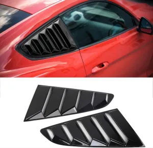 Drs Tuning Mustang Uyumlu 2015-2020 Kelebek Cam Kaplama - Piano Black - Görsel 3