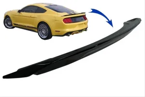 Drs Tuning Mustang Uyumlu 2015-2020 Gt500 Spoiler Piano Black - Görsel 4