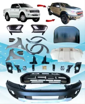 Ford T6 Uyumlu Ranger (2012-2015) T8 Raptor Dönüşüm Facelift thumb 2