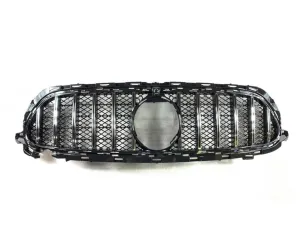 Drs Tuning Mercedes W213 Uyumlu E Serisi 2020+ Gtr Panjur Silver- Telli Versiyon (Mesh Style)