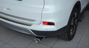 Drs Tuning Honda Cr-V Uyumlu 2012-2017 Oval Egzoz Nikelaj - Görsel 2