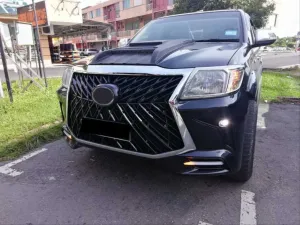 Drs Tuning Toyota Hilux Uyumlu Vigo (2012-2015) Lexus Ön Tampon Panjur - Görsel 3