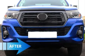 Drs Tuning Toyota Hilux Uyumlu Rocco Body Kit 2016-2020 (Ön Tampon, Panjur, Alt Izgara, Sis Kapakları) - Görsel 4