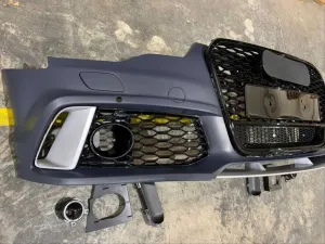 Drs Tuning Drs Tuning Audi A6 Uyumlu 2012-2014 Rs6 Ön Tampon Panjur Seti - Görsel 2