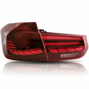 Drs Tuning Bmw 3 Uyumlu Serisi F30 Dragon LED Stop Dinamik Animasyonlu - Kırmızı - Görsel 2