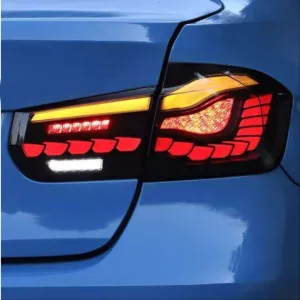 Drs Tuning Bmw 3 Uyumlu Serisi F30 Dragon LED Stop Dinamik Animasyonlu - Kırmızı - Görsel 3