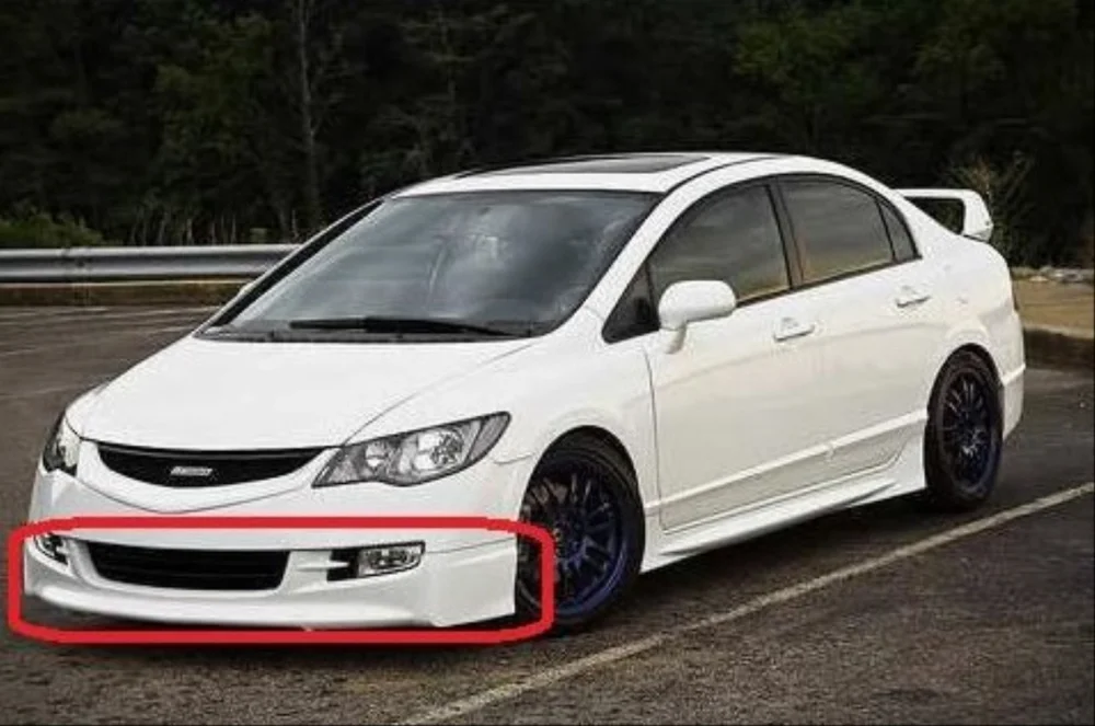 Drs Tuning Honda Civic Uyumlu Fd6 2006-2010 Ön Tampon Ek Mugen (Makyajsız)