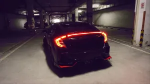 Drs Tuning Honda Civic Uyumlu Hatchback Fk7 LED Spoiler - Görsel 3