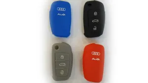 Audi Silikon Uyumlu Anahtar Kılıfı Sustalı thumb 1